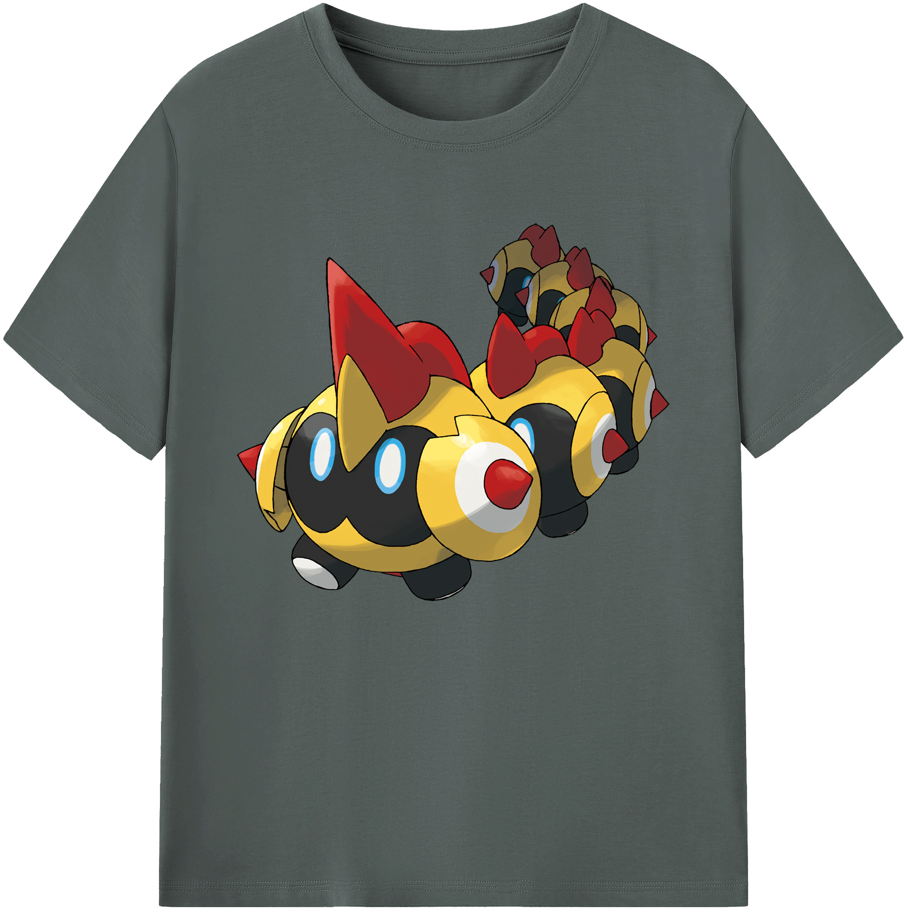 （画像用） ポケットモンスター Pokémon 綿100％ メンズ半袖Tシャツ｜肌触りやわらか＆通気性